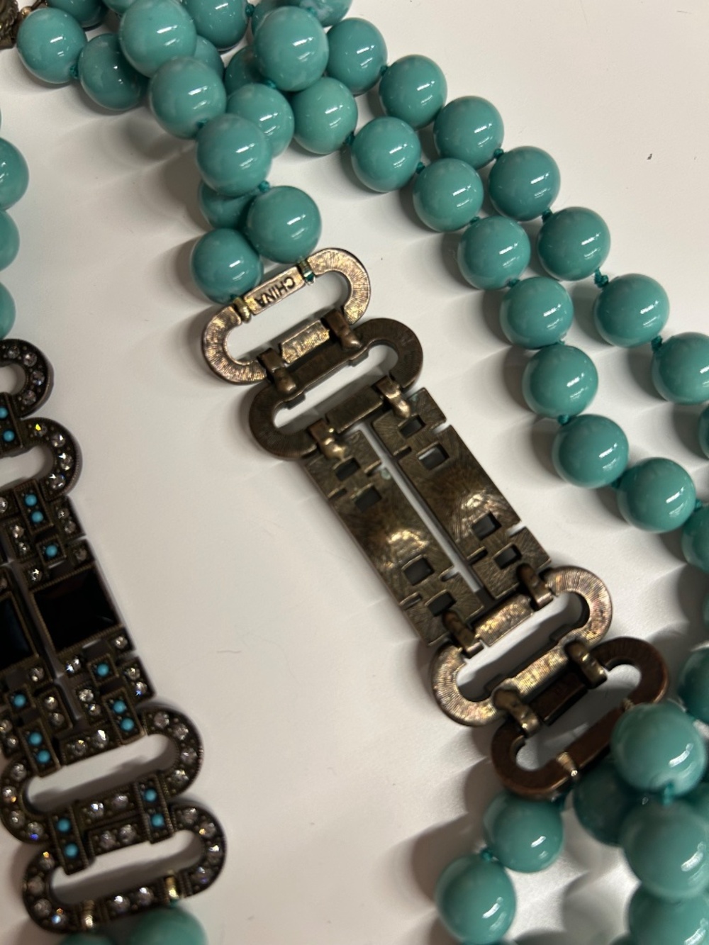 Heidi Daus Gatsby Deco statement necklace - Picture 5 of 11
